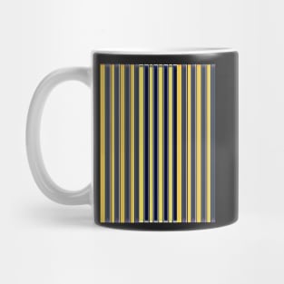 Yellow and black stripe pattern Mug